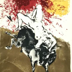 1969 Walter Spitzer Original Lithograph V1-4 Mourlot