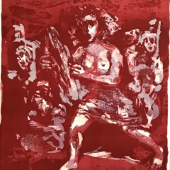 Walter Spitzer Original Lithograph V1-6 Mourlot 1969