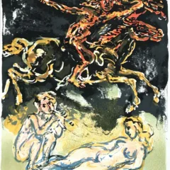 1969 Walter Spitzer Original Lithograph V1-8 Mourlot