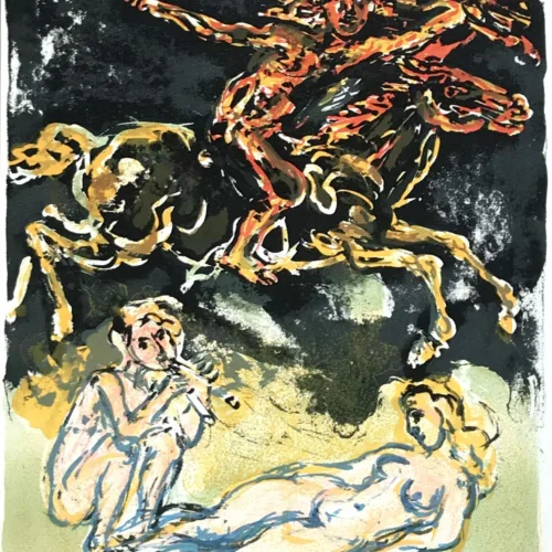 1969 Walter Spitzer Original Lithograph V1-8 Mourlot
