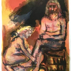 1969 Walter Spitzer Original Lithograph V1-1 Mourlot