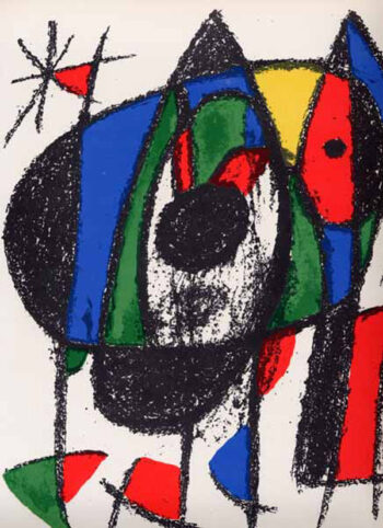 Joan Miro lithograph volume 2-5