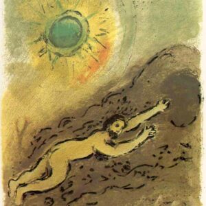 1989 Chagall Lithograph v1 Odyssee Sisyphus