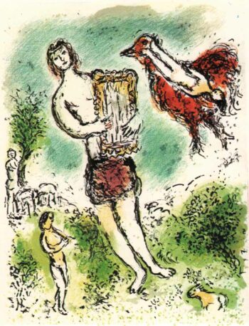 1989 Chagall Lithograph v2 Odyssee The Oclymenus