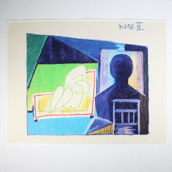 1972 Picasso La Chute D'Icare 3 Edition D'art Skira