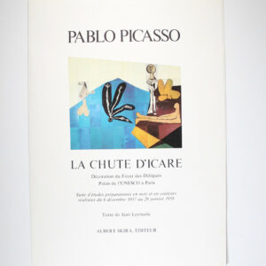 Picasso La Chute D'Icare Portfolio, Edition D'art Albert Skira