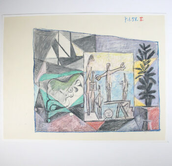 1972 Picasso La Chute D'Icare 7 Edition D'art Skira