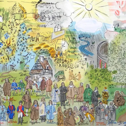 1965 Raoul Dufy Lithograph 12 Histoire de l'Electricite