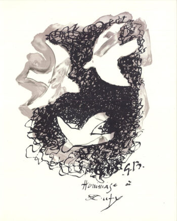1965 Goerges Braque Lithograph 4 - Composition