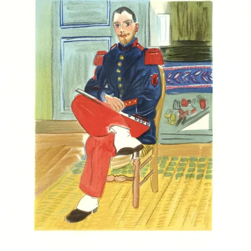 1965 Raoul Dufy Lithograph 15 - Le Flutiste