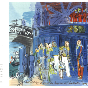 1965 Raoul Dufy Lithograph 9, Le Prince de Joinville