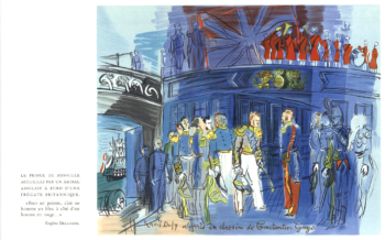 1965 Raoul Dufy Lithograph 9, Le Prince de Joinville