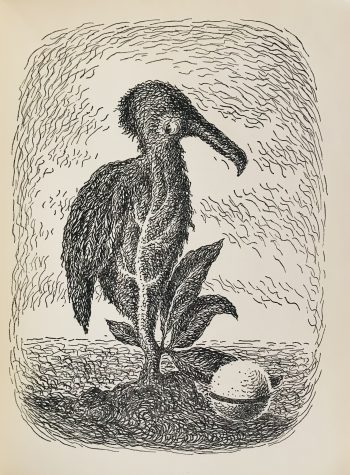 1948 Rene' Magritte Illustration 9, Les chant de Maldoror