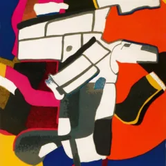 1975 Maurice Esteve Original Lithograph Bougri, XX Siecle
