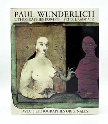 Book Paul Wunderlich 1959 -1973 with 3 Original Lithograps