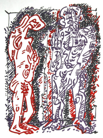 1972 Andre Masson Original Lithograph 1, Masson Graphik
