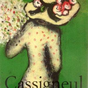 1989 book Cassigneul J.P. André Sauret Original Lithograph