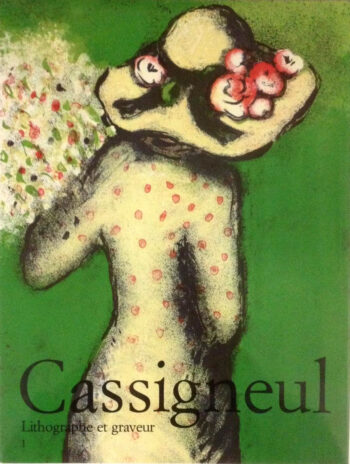 1989 book Cassigneul J.P. André Sauret Original Lithograph