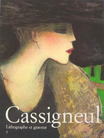 1989 book Cassigneul Lithograph et Graveur 2, Sauret 1 Lithograph