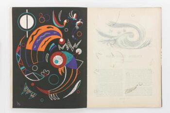 Wassily Kandinsky Lithograph Comets 1938 Verve