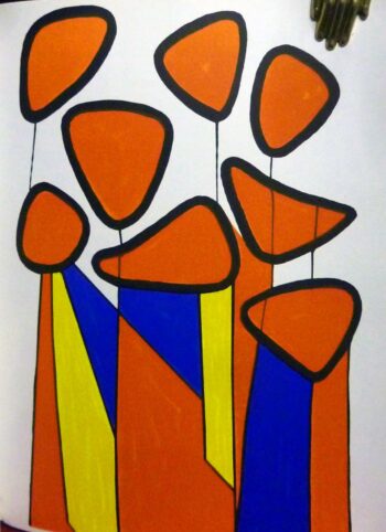 Alexander Calder Original Lithograph Xx Siecle