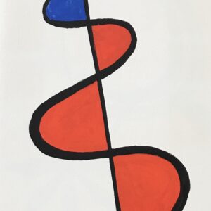 Alexander Calder Zurich 4 Original lithograph 1973