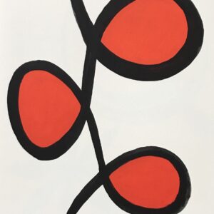 Alexander Calder Zurich 5 Original lithograph 1973