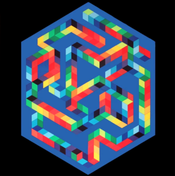 1972 Victor Vasarely Progression 1-6, Optic Art