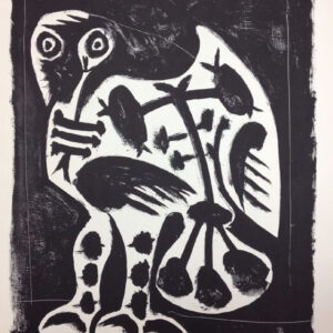 1959 Picasso lithograph The Great Owl