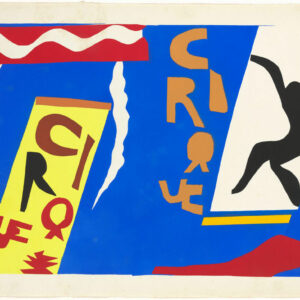 1983 Matisse Lithograph 2 jazz Le Cirque