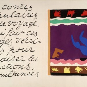 1983 Matisse Lithograph 20 Jazz ,The Toboggan