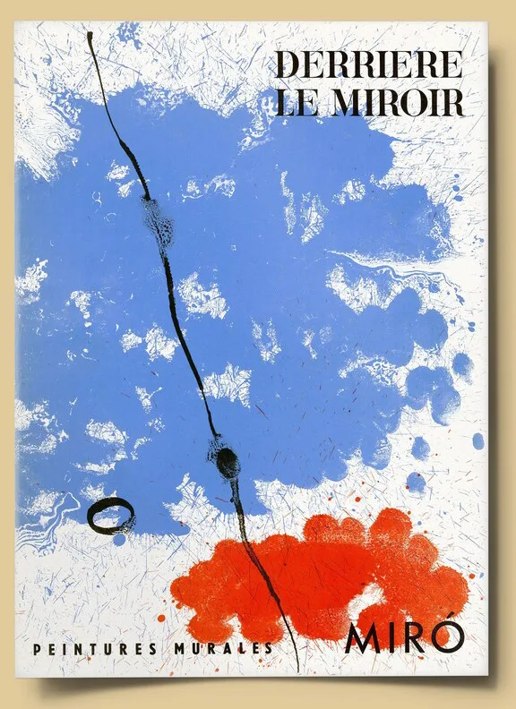 Book Derriere le Miroir 128 Miro 7 Original Lithographs