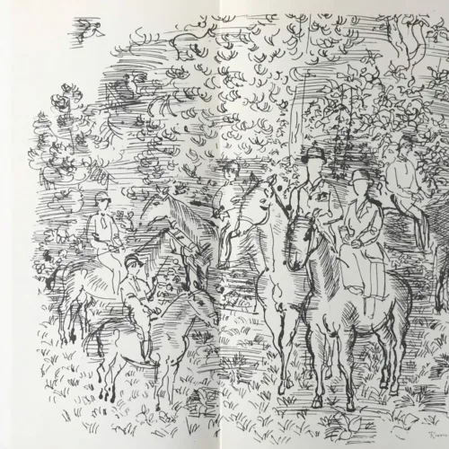 27- 1965-raoul-dufy-lithograph Privat Coll