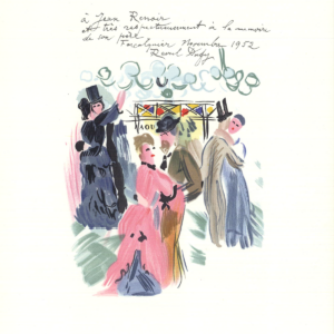 1965 Raoul Dufy Lithograph 8 Homage a Renoir
