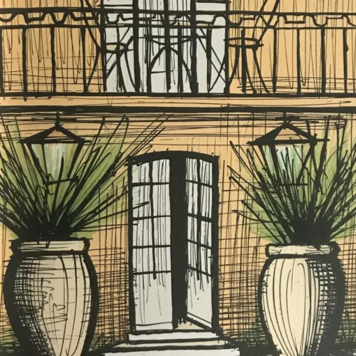 1987 Bernard Buffet Original Lithograph V2-2