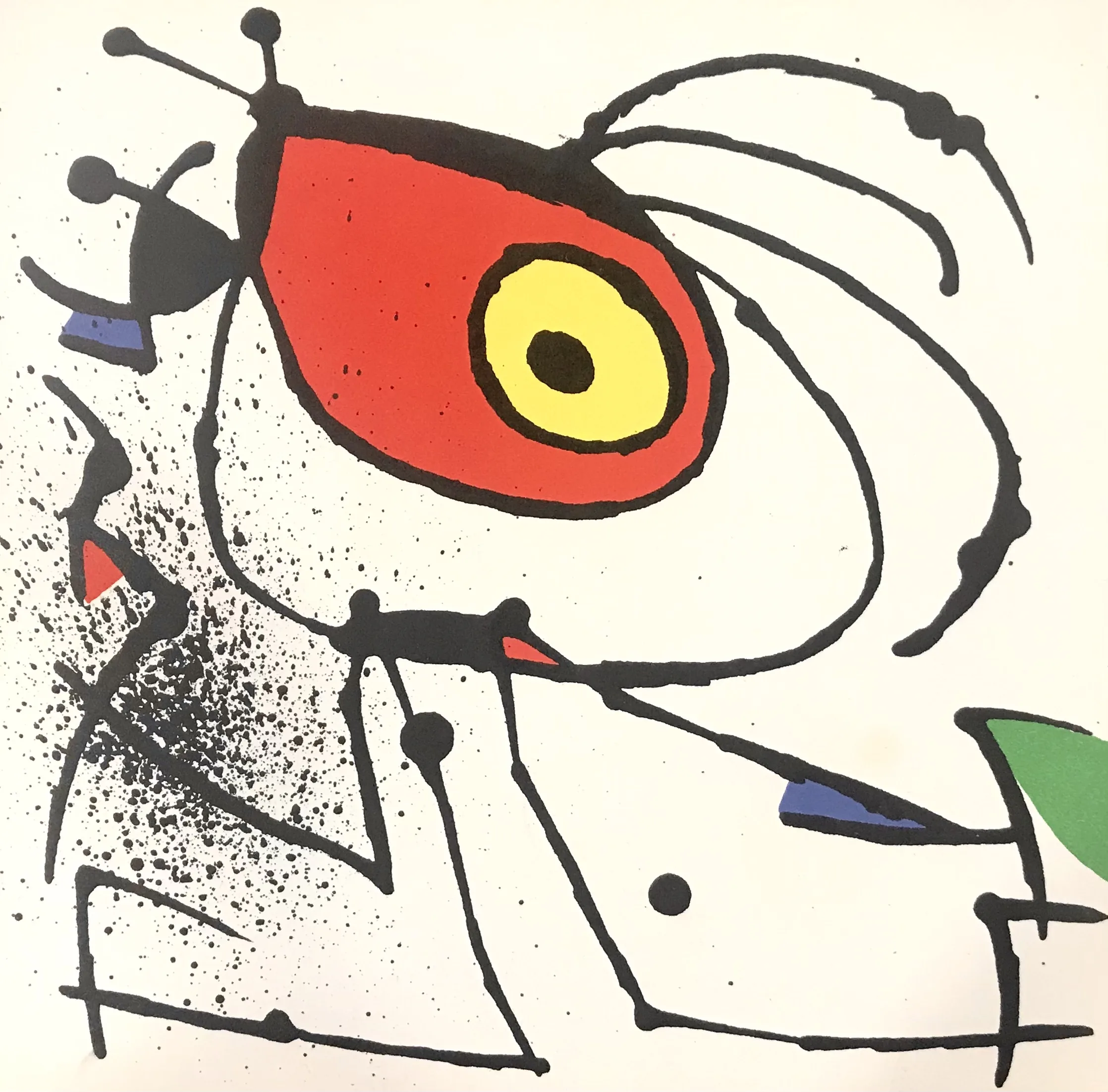 1973 Joan Miro Original Lithograph Scultures de Miro