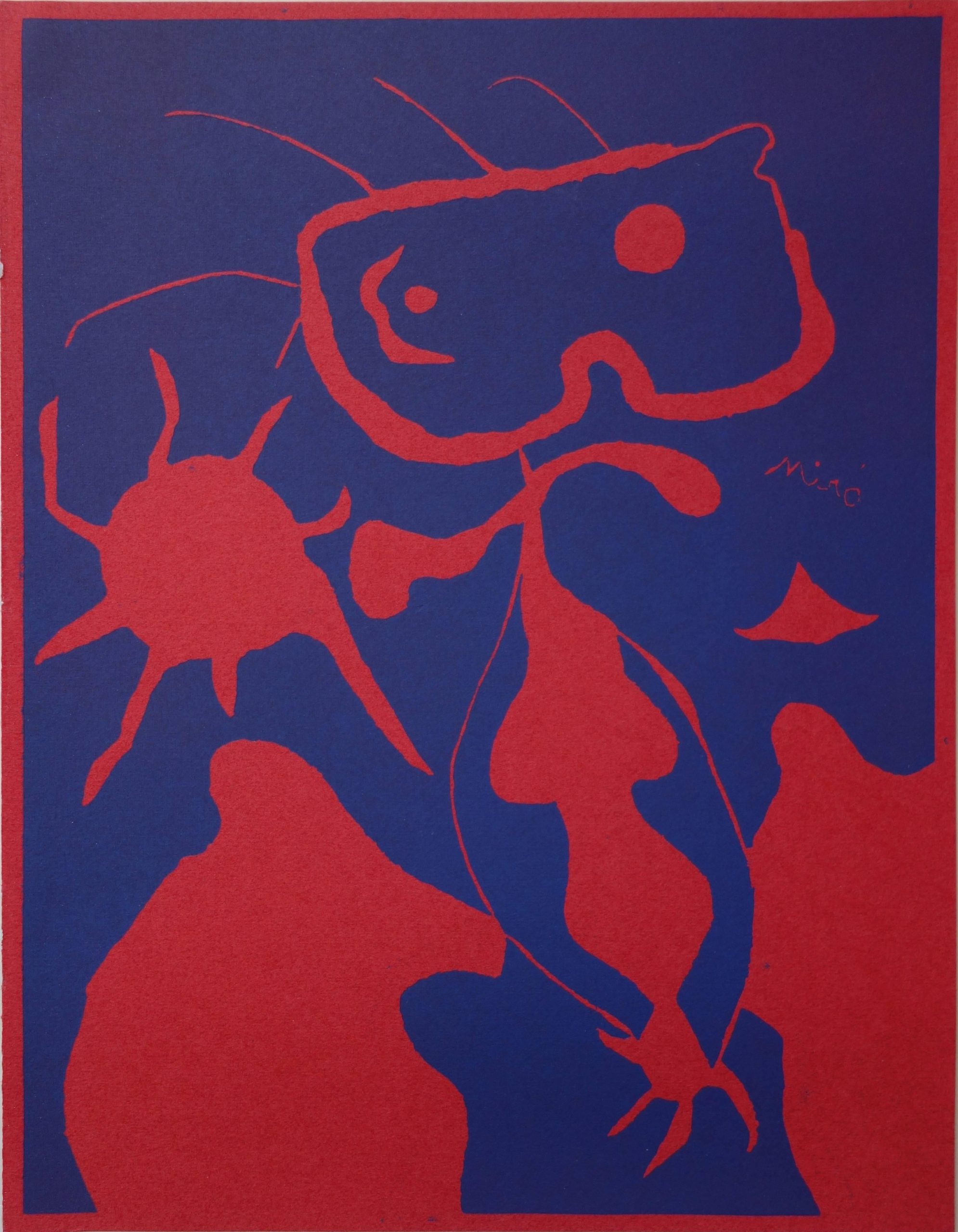 1959 Joan Miro Linoleum Xx siecle