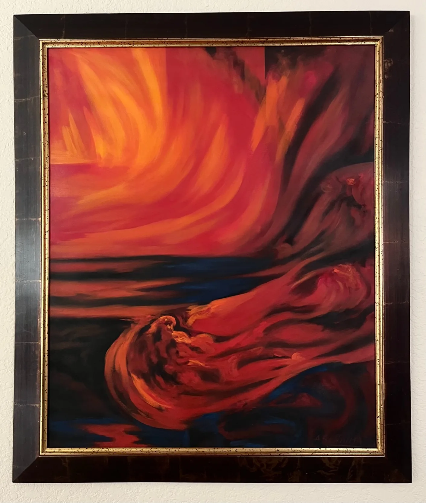 Alberto Schiuma Renacimiento-2 Original Oil Painting on Canvas