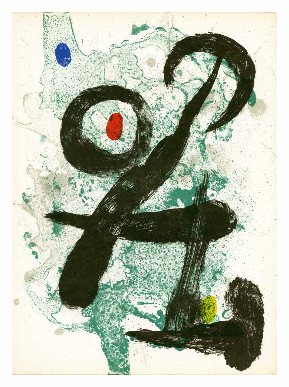 Miro Original Lithograph DM03139d Derriere le Miroir 1963