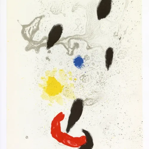 Miro Original Lithograph DM04139 Derriere le Miroir 1963