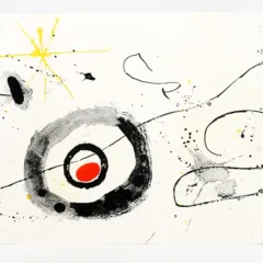 Miro Original Lithograph DM05139T Derriere le Miroir 1963 Triple page