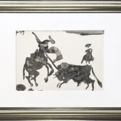 Picasso Toros Y Toreros 1961 framed S5 dated 3/4/59