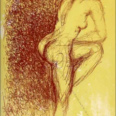 Salvador Dali Original Lithograph Gala 1967