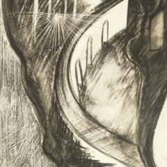 Marco Del Re Original Lithograph N14-1 Noise 1988
