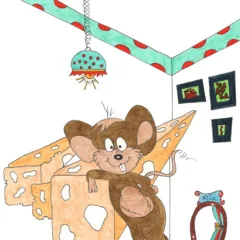 Grace Absi Colored drawing Mice