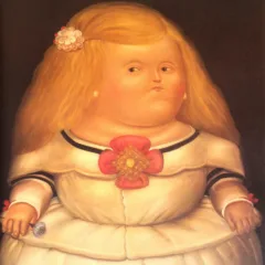 Fernando Botero Print After Velazquez 1983
