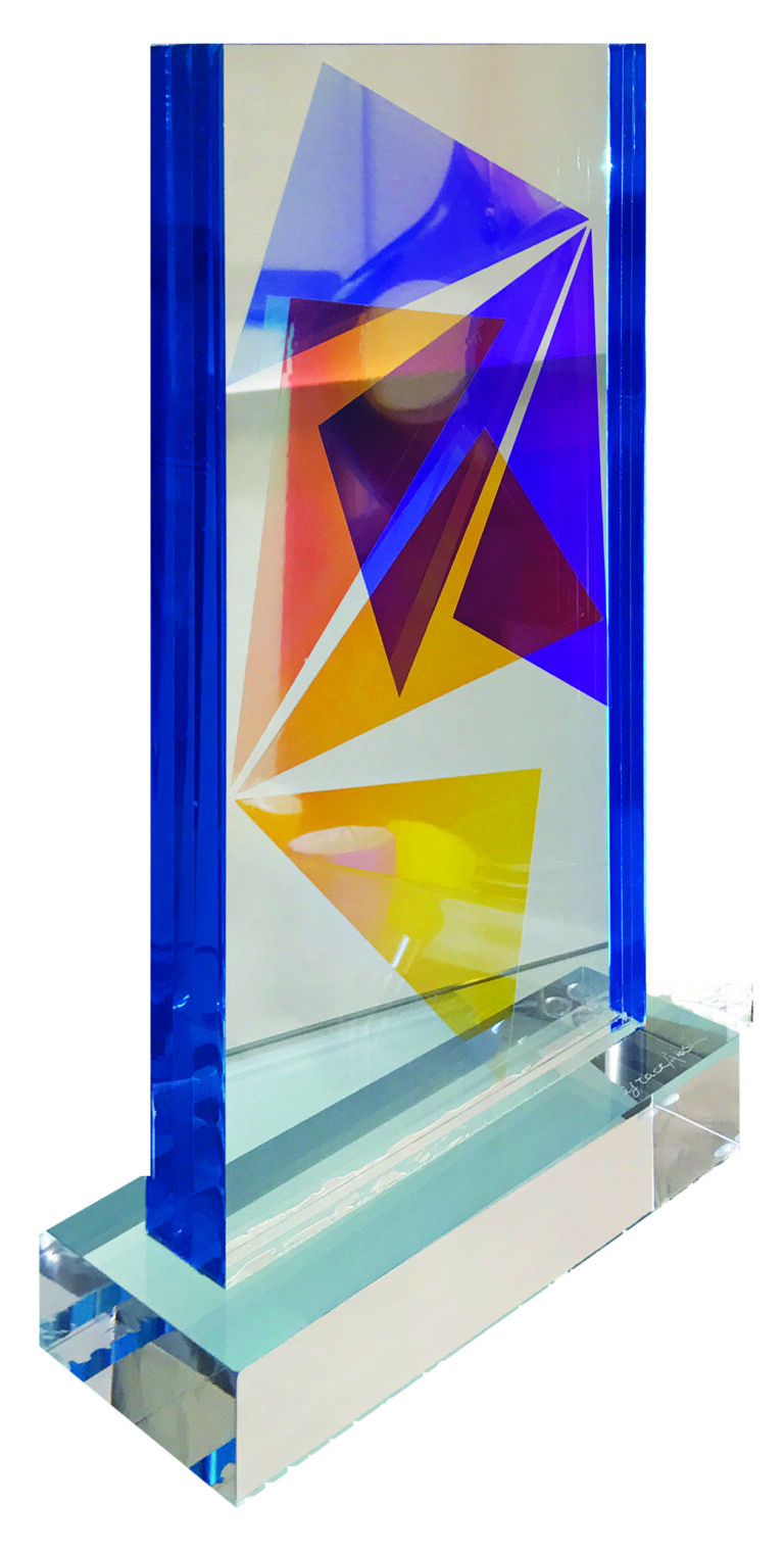 Grace Absi Acrylic sculpture Tower 6