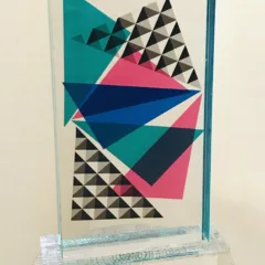 Lucite Acrylic sculpture Pico by Grace Absi