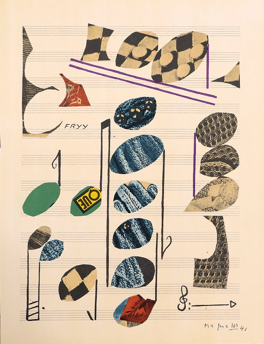 Alberto Magnelli Lithograph XX siecle 1972