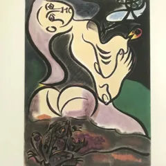 1973 Andre Masson La Nourice des Oiseaux N.12